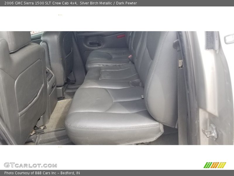 Silver Birch Metallic / Dark Pewter 2006 GMC Sierra 1500 SLT Crew Cab 4x4