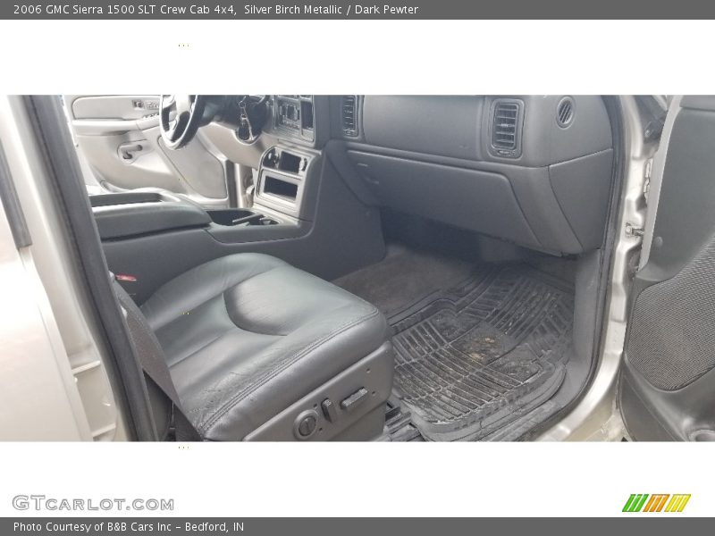 Silver Birch Metallic / Dark Pewter 2006 GMC Sierra 1500 SLT Crew Cab 4x4