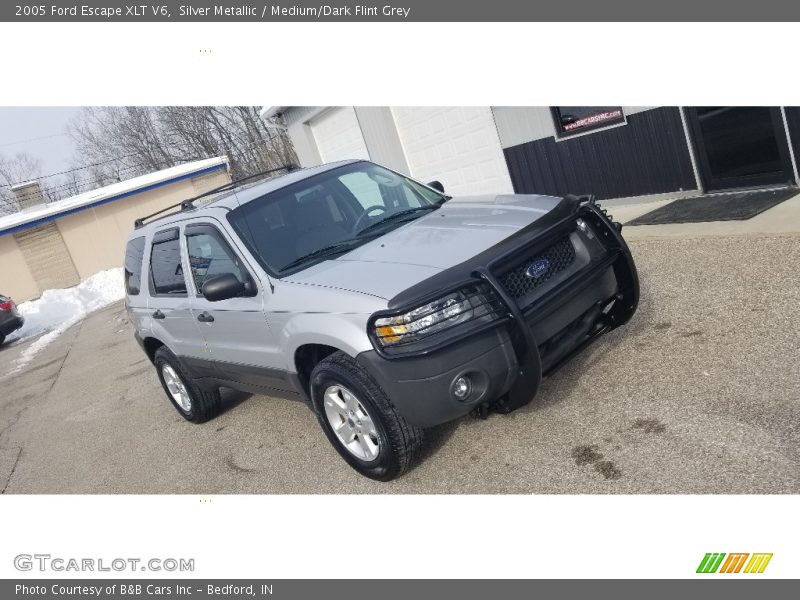 Silver Metallic / Medium/Dark Flint Grey 2005 Ford Escape XLT V6