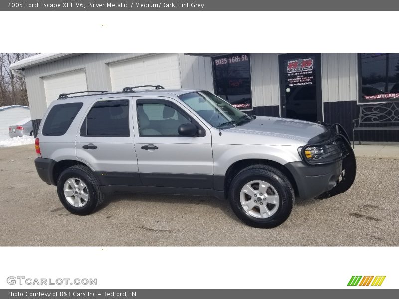 Silver Metallic / Medium/Dark Flint Grey 2005 Ford Escape XLT V6