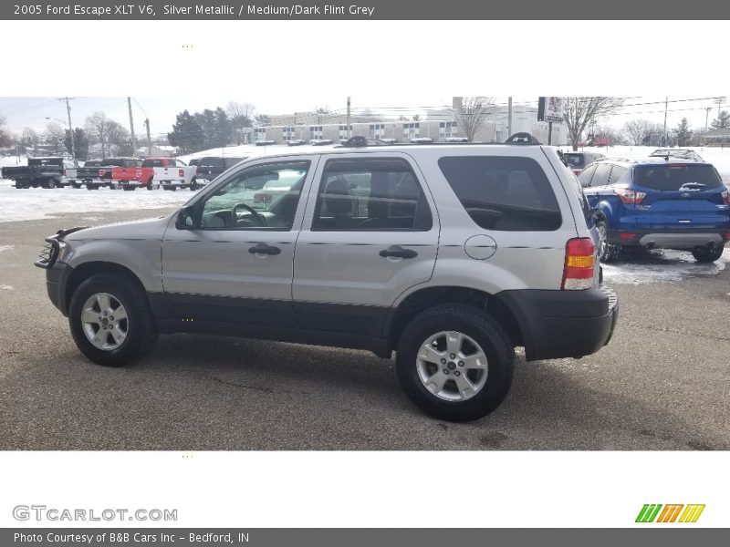 Silver Metallic / Medium/Dark Flint Grey 2005 Ford Escape XLT V6