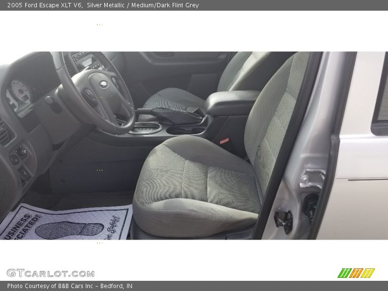 Silver Metallic / Medium/Dark Flint Grey 2005 Ford Escape XLT V6