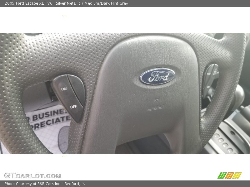 Silver Metallic / Medium/Dark Flint Grey 2005 Ford Escape XLT V6