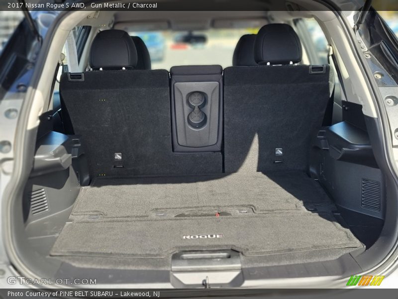 Gun Metallic / Charcoal 2017 Nissan Rogue S AWD