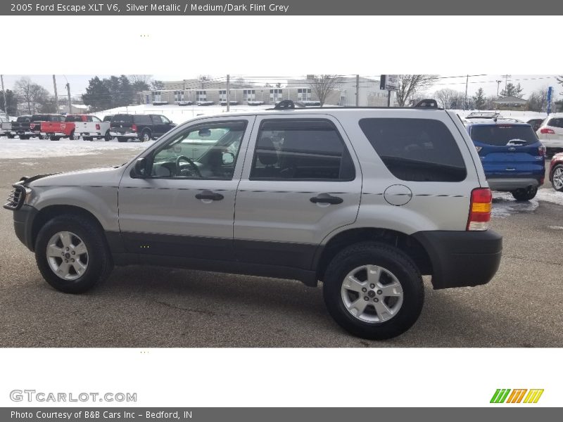Silver Metallic / Medium/Dark Flint Grey 2005 Ford Escape XLT V6