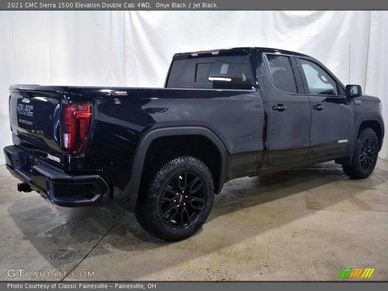 Onyx Black / Jet Black 2021 GMC Sierra 1500 Elevation Double Cab 4WD