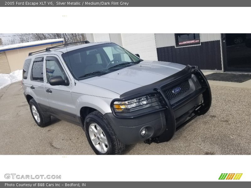 Silver Metallic / Medium/Dark Flint Grey 2005 Ford Escape XLT V6