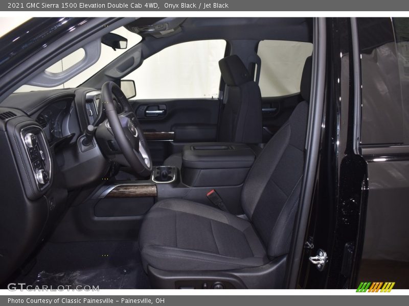 Onyx Black / Jet Black 2021 GMC Sierra 1500 Elevation Double Cab 4WD
