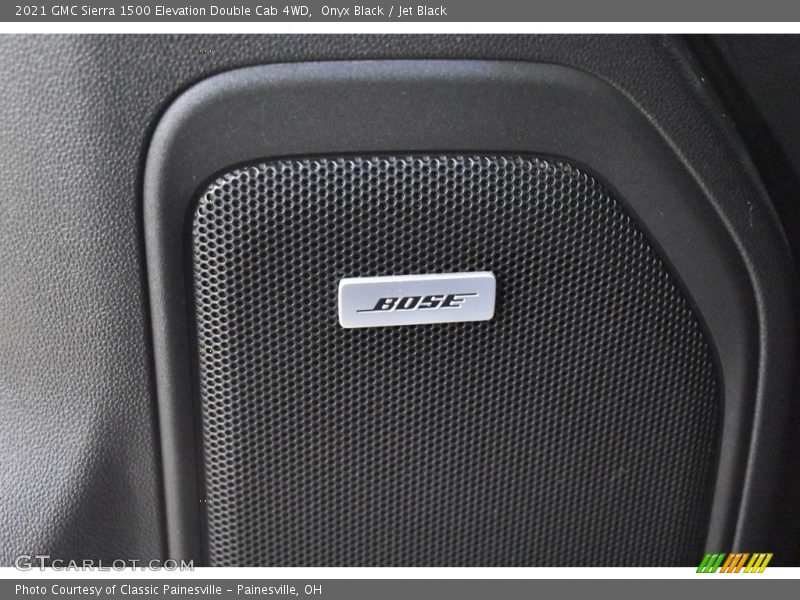 Onyx Black / Jet Black 2021 GMC Sierra 1500 Elevation Double Cab 4WD