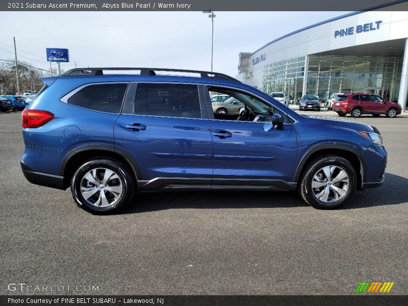 Abyss Blue Pearl / Warm Ivory 2021 Subaru Ascent Premium