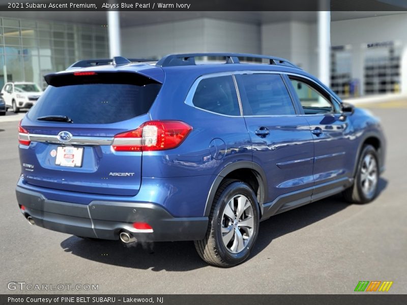 Abyss Blue Pearl / Warm Ivory 2021 Subaru Ascent Premium