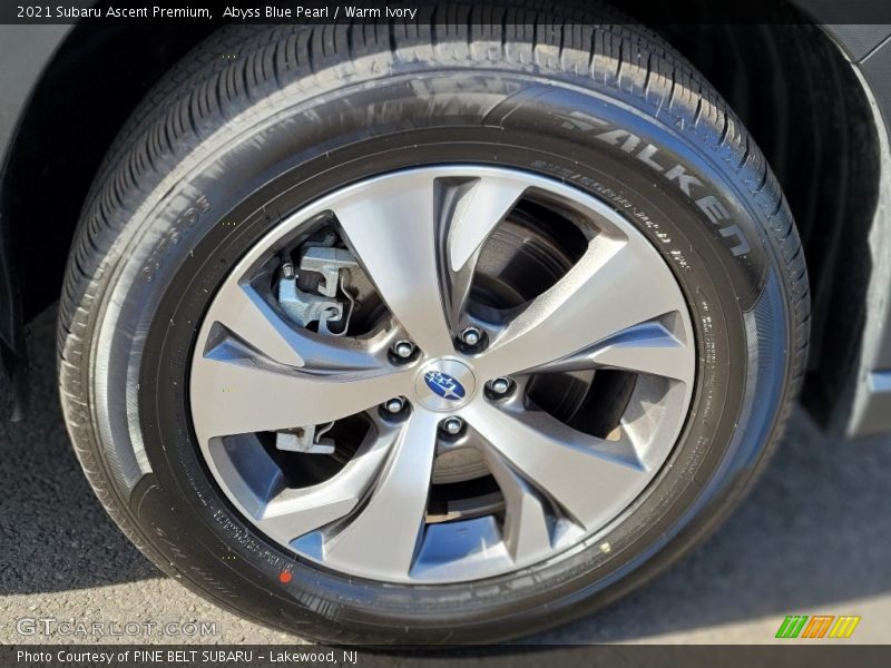 Abyss Blue Pearl / Warm Ivory 2021 Subaru Ascent Premium