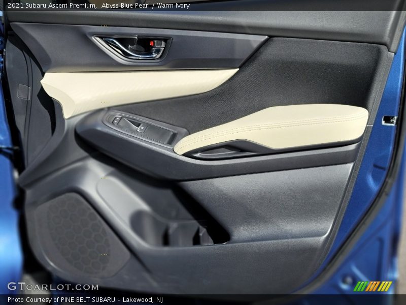 Abyss Blue Pearl / Warm Ivory 2021 Subaru Ascent Premium