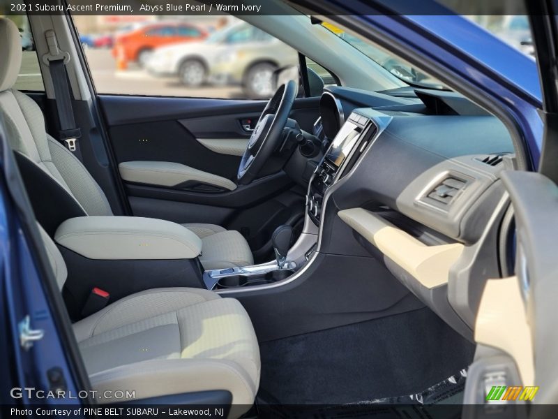 Abyss Blue Pearl / Warm Ivory 2021 Subaru Ascent Premium