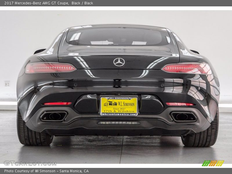 Black / Black 2017 Mercedes-Benz AMG GT Coupe