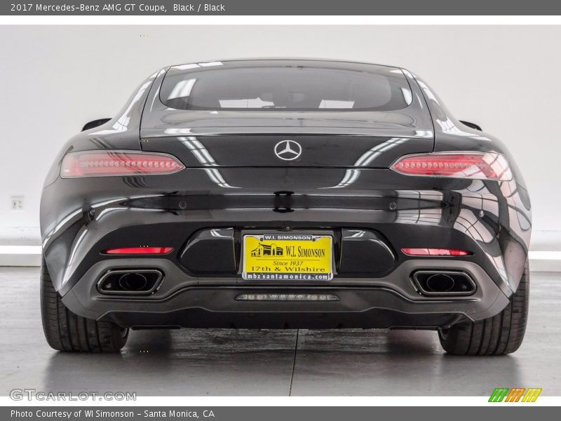 Black / Black 2017 Mercedes-Benz AMG GT Coupe