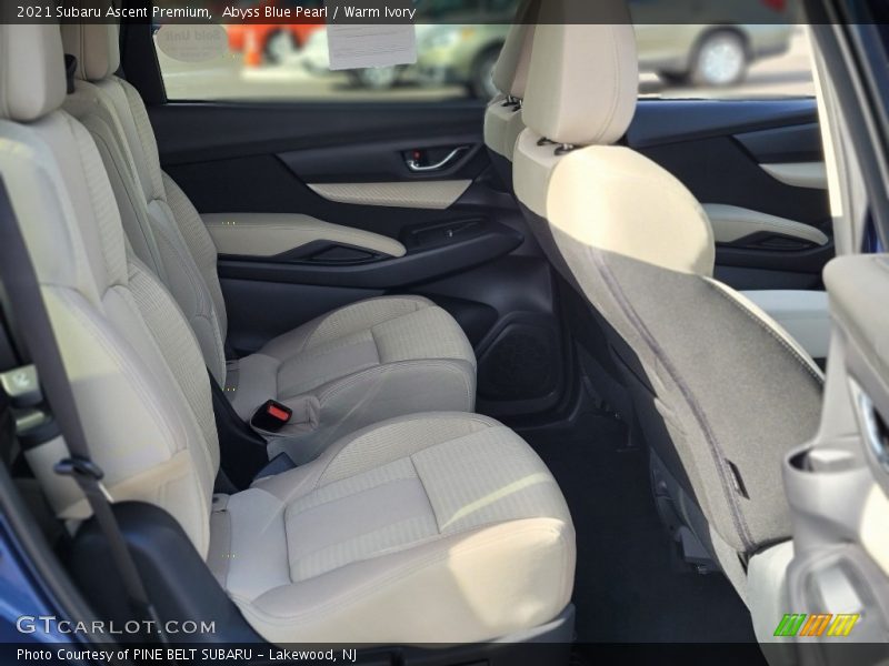 Abyss Blue Pearl / Warm Ivory 2021 Subaru Ascent Premium
