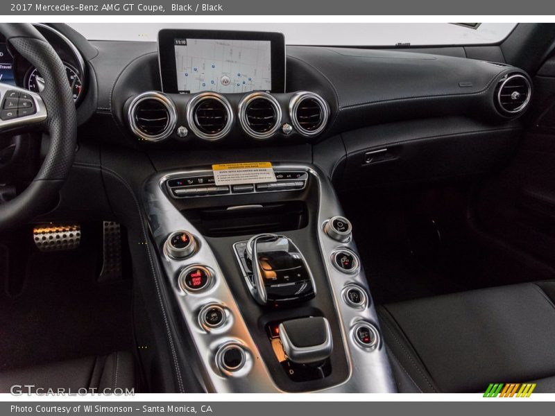 Dashboard of 2017 AMG GT Coupe