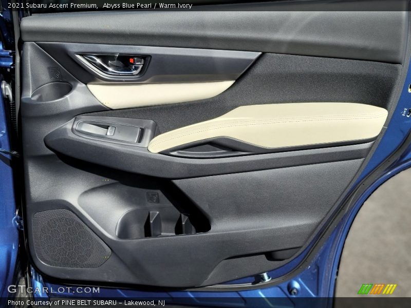 Abyss Blue Pearl / Warm Ivory 2021 Subaru Ascent Premium
