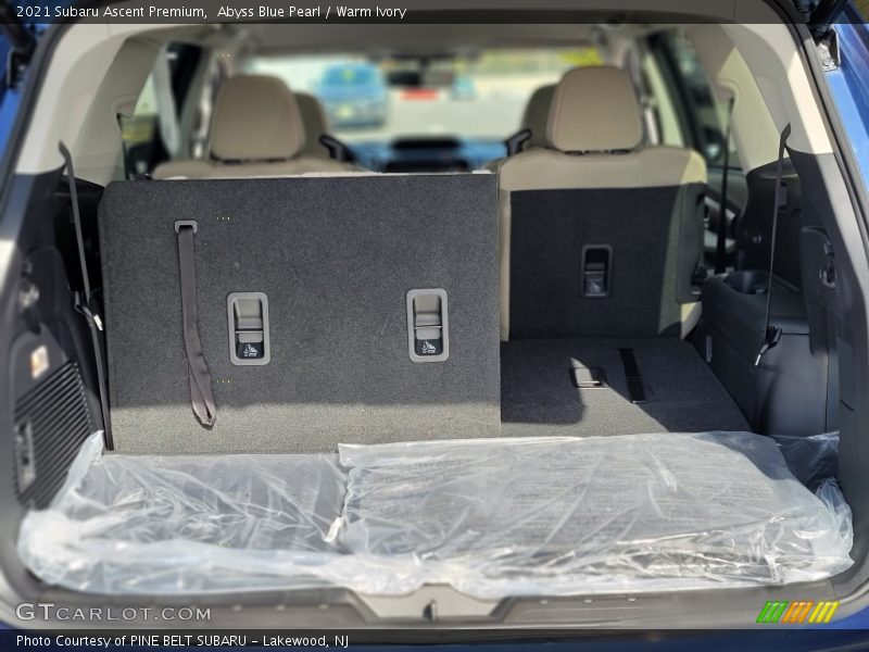 Abyss Blue Pearl / Warm Ivory 2021 Subaru Ascent Premium