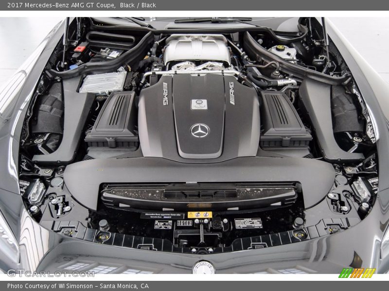  2017 AMG GT Coupe Engine - 4.0 Liter AMG Twin-Turbocharged DOHC 32-Valve VVT V8