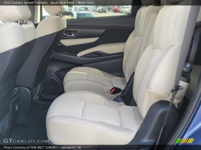 Abyss Blue Pearl / Warm Ivory 2021 Subaru Ascent Premium