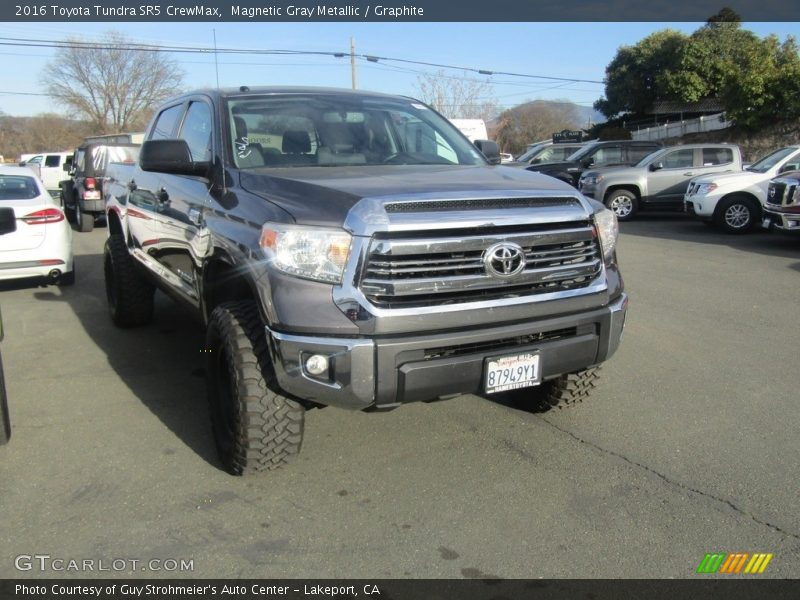 Magnetic Gray Metallic / Graphite 2016 Toyota Tundra SR5 CrewMax