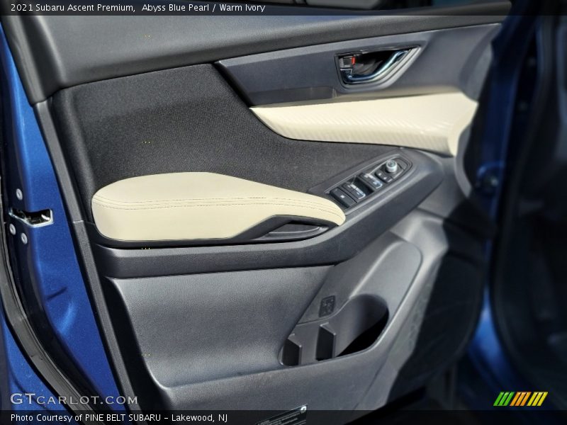 Abyss Blue Pearl / Warm Ivory 2021 Subaru Ascent Premium