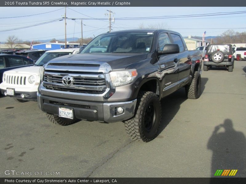 Magnetic Gray Metallic / Graphite 2016 Toyota Tundra SR5 CrewMax
