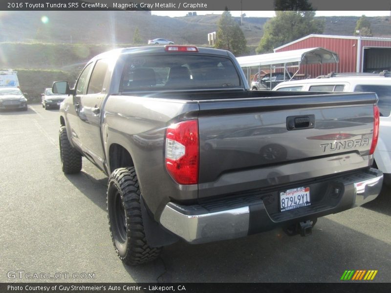 Magnetic Gray Metallic / Graphite 2016 Toyota Tundra SR5 CrewMax