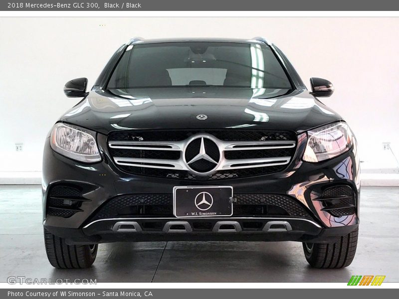 Black / Black 2018 Mercedes-Benz GLC 300