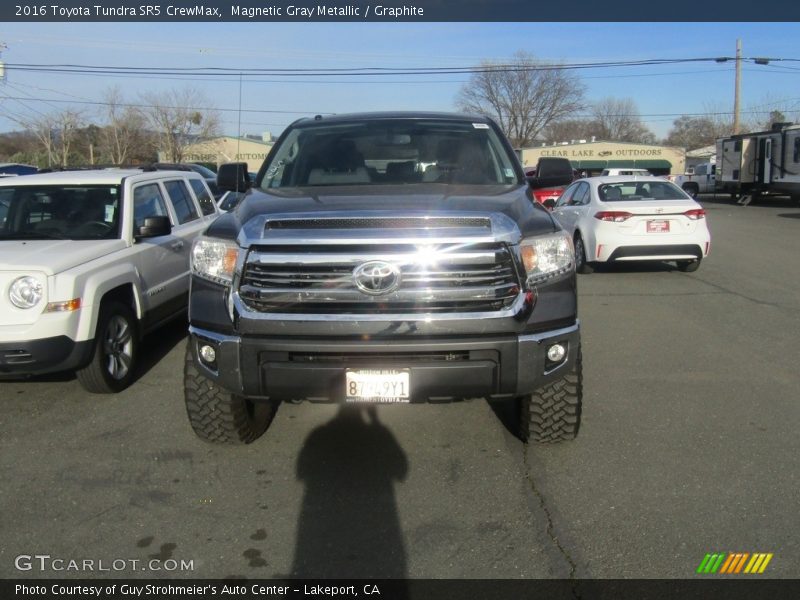 Magnetic Gray Metallic / Graphite 2016 Toyota Tundra SR5 CrewMax