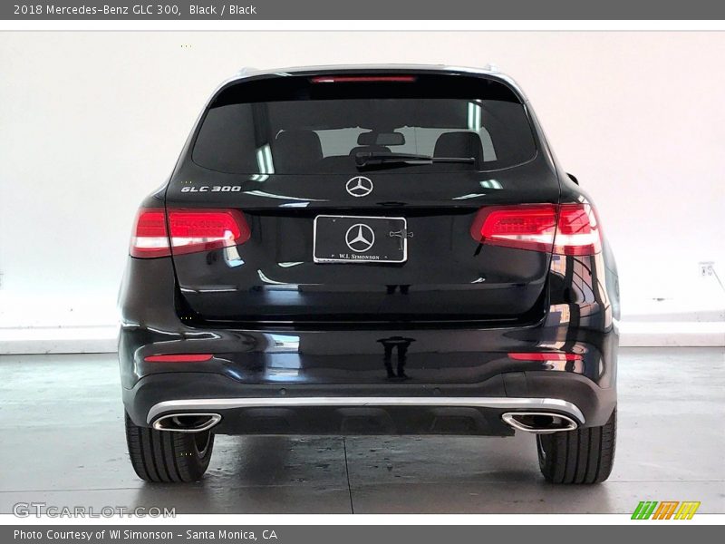 Black / Black 2018 Mercedes-Benz GLC 300