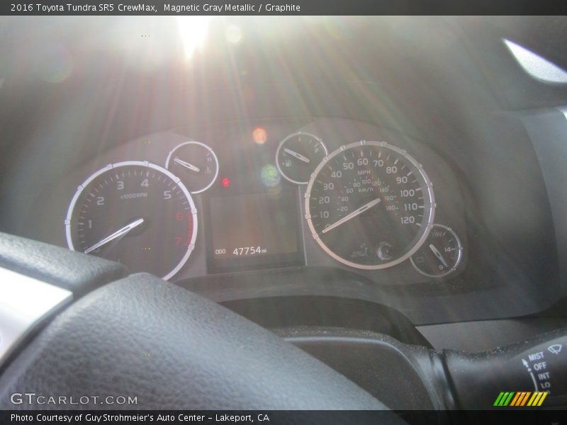Magnetic Gray Metallic / Graphite 2016 Toyota Tundra SR5 CrewMax