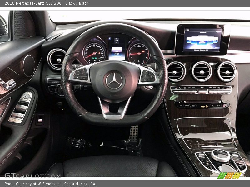 Black / Black 2018 Mercedes-Benz GLC 300