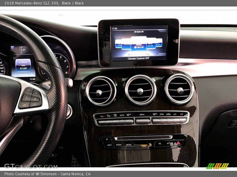Black / Black 2018 Mercedes-Benz GLC 300
