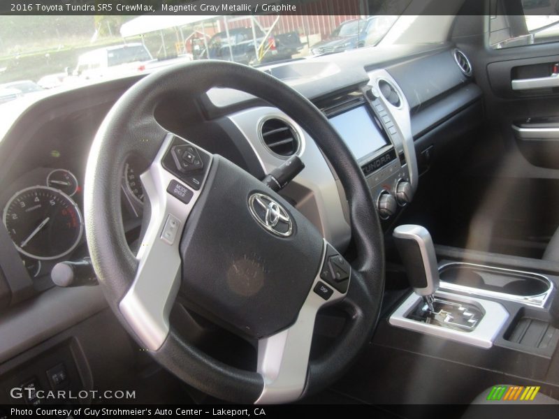 Magnetic Gray Metallic / Graphite 2016 Toyota Tundra SR5 CrewMax