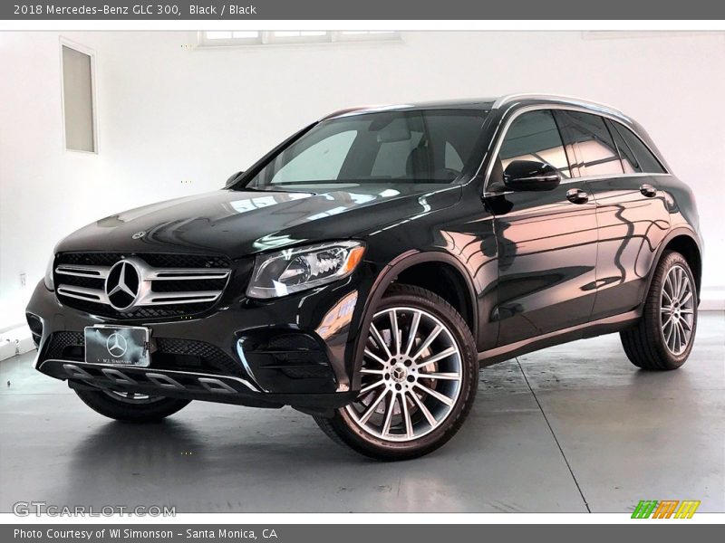 Black / Black 2018 Mercedes-Benz GLC 300