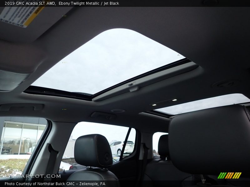 Ebony Twilight Metallic / Jet Black 2019 GMC Acadia SLT AWD