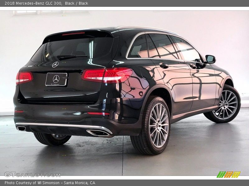 Black / Black 2018 Mercedes-Benz GLC 300