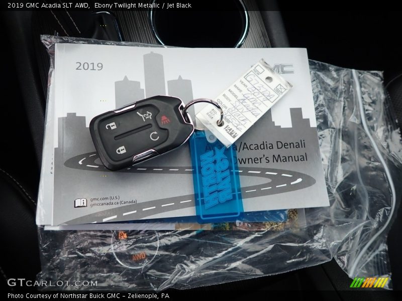 Ebony Twilight Metallic / Jet Black 2019 GMC Acadia SLT AWD