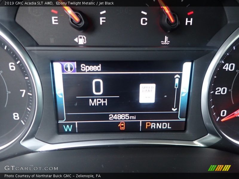 Ebony Twilight Metallic / Jet Black 2019 GMC Acadia SLT AWD