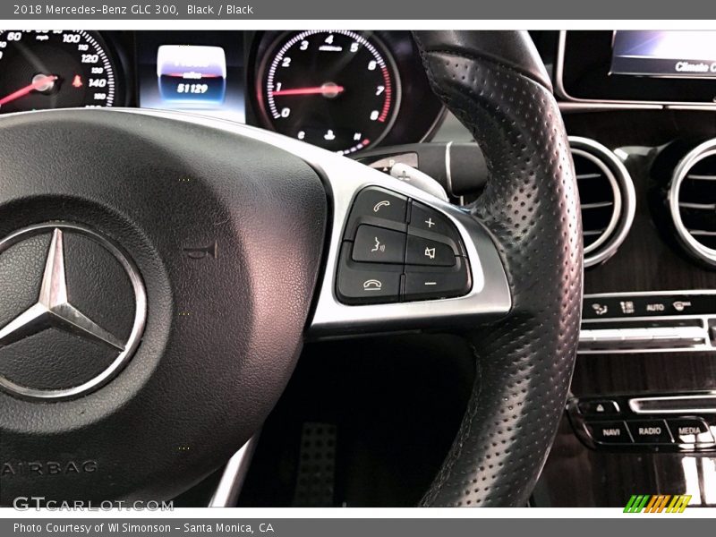 Black / Black 2018 Mercedes-Benz GLC 300