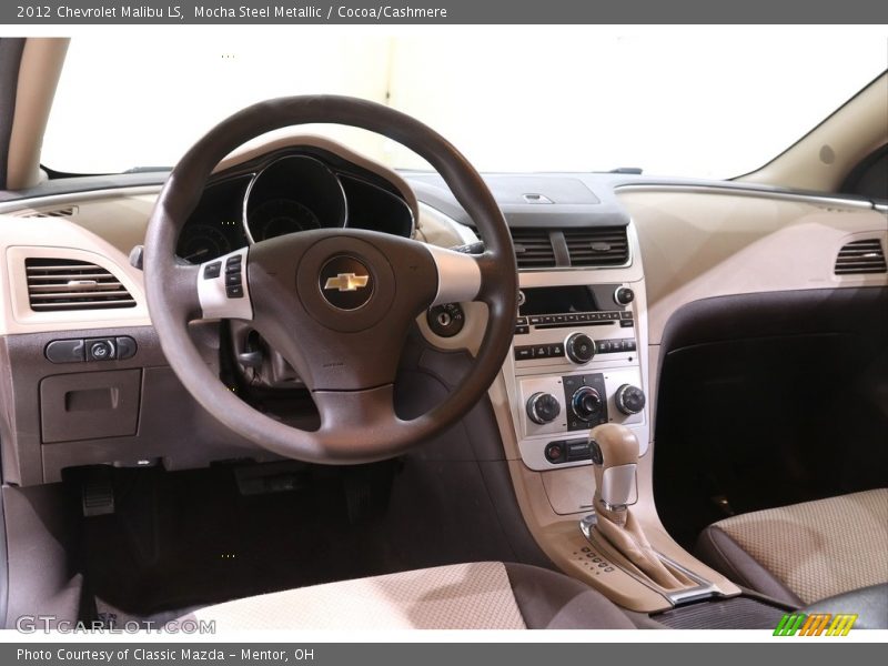 Mocha Steel Metallic / Cocoa/Cashmere 2012 Chevrolet Malibu LS