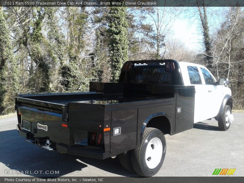Bright White / Diesel Gray/Black 2021 Ram 5500 Tradesman Crew Cab 4x4 Chassis