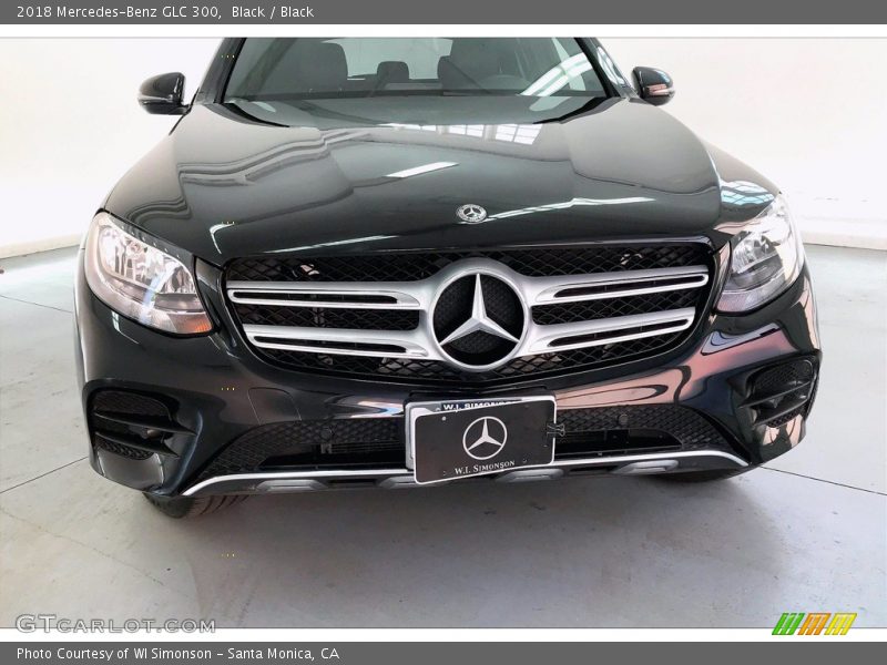 Black / Black 2018 Mercedes-Benz GLC 300
