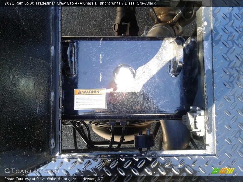 Bright White / Diesel Gray/Black 2021 Ram 5500 Tradesman Crew Cab 4x4 Chassis