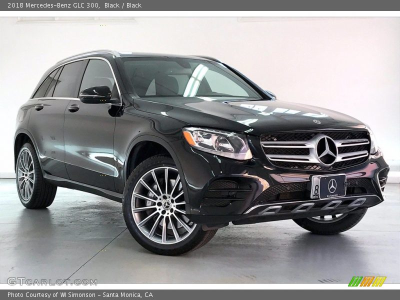 Black / Black 2018 Mercedes-Benz GLC 300