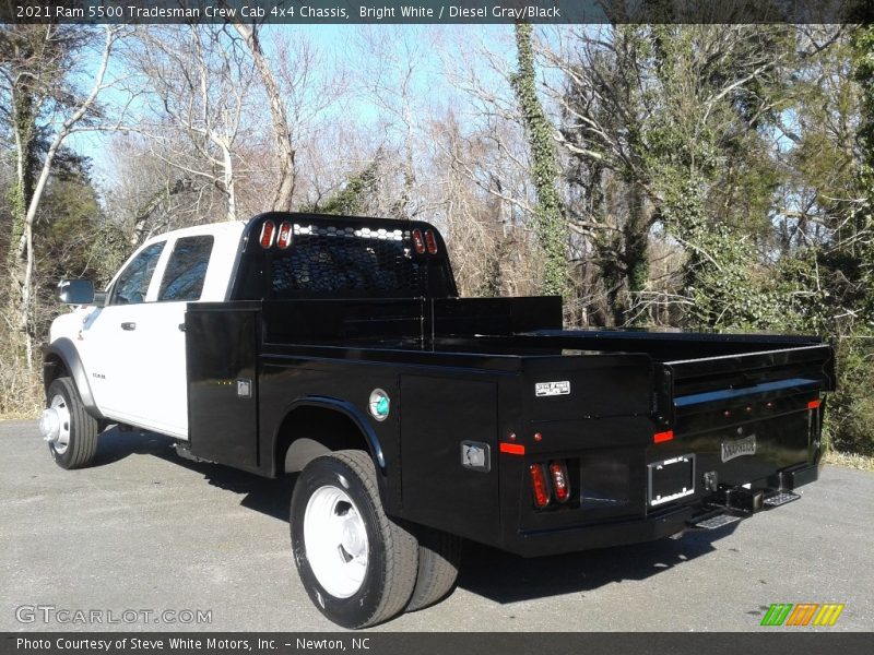 Bright White / Diesel Gray/Black 2021 Ram 5500 Tradesman Crew Cab 4x4 Chassis