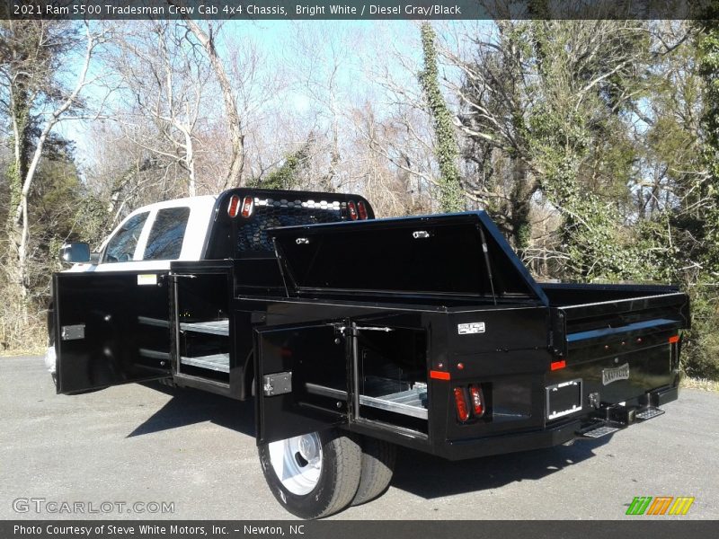Bright White / Diesel Gray/Black 2021 Ram 5500 Tradesman Crew Cab 4x4 Chassis